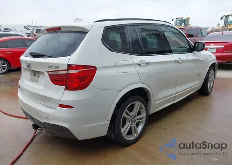 2011 BMW X3 xDrive35I z USA, uszkodzony, nr VIN 5UXWX7C54BL734971